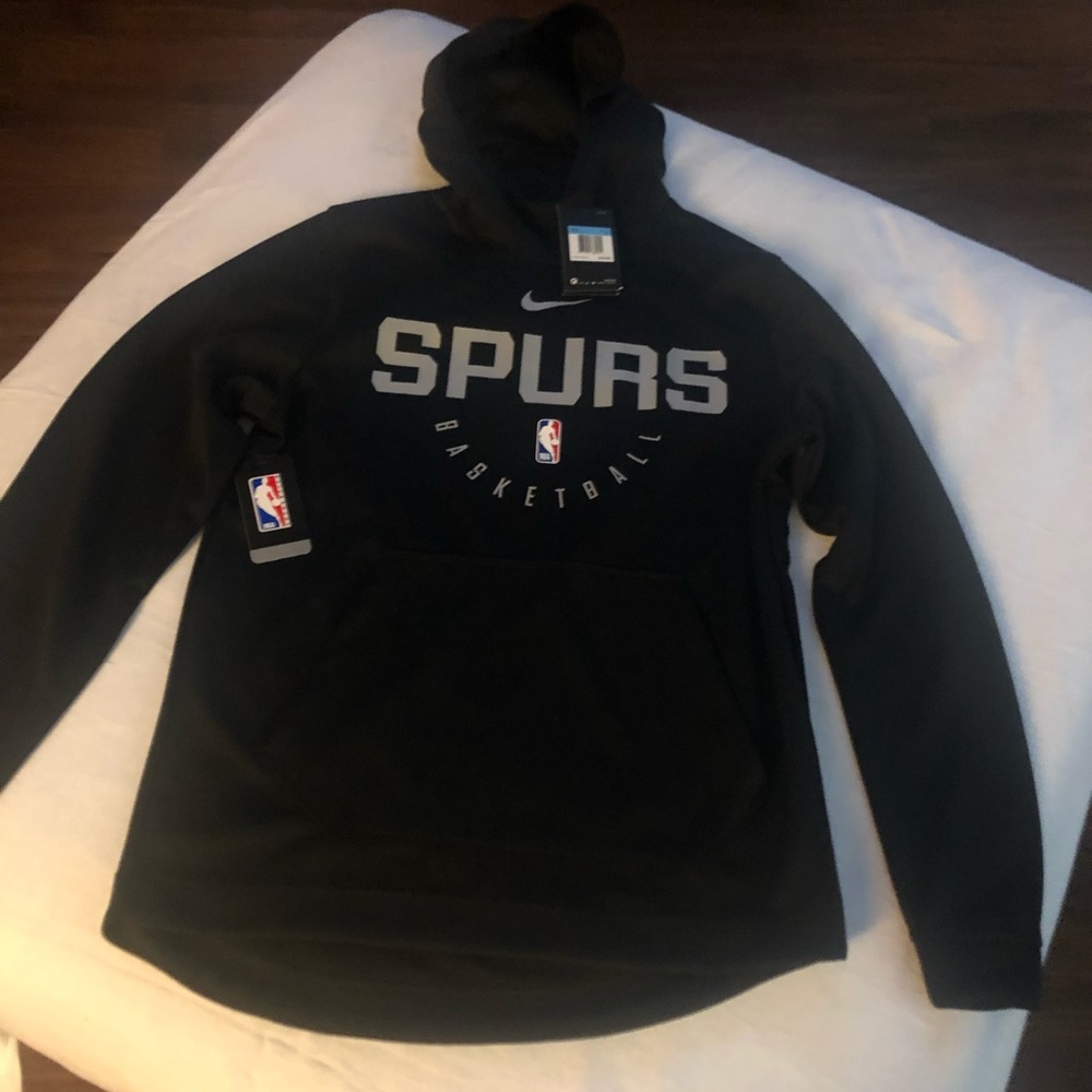 MENS NEW NIKE SAN ANTONIO SPURS HOODIE W/TAGS